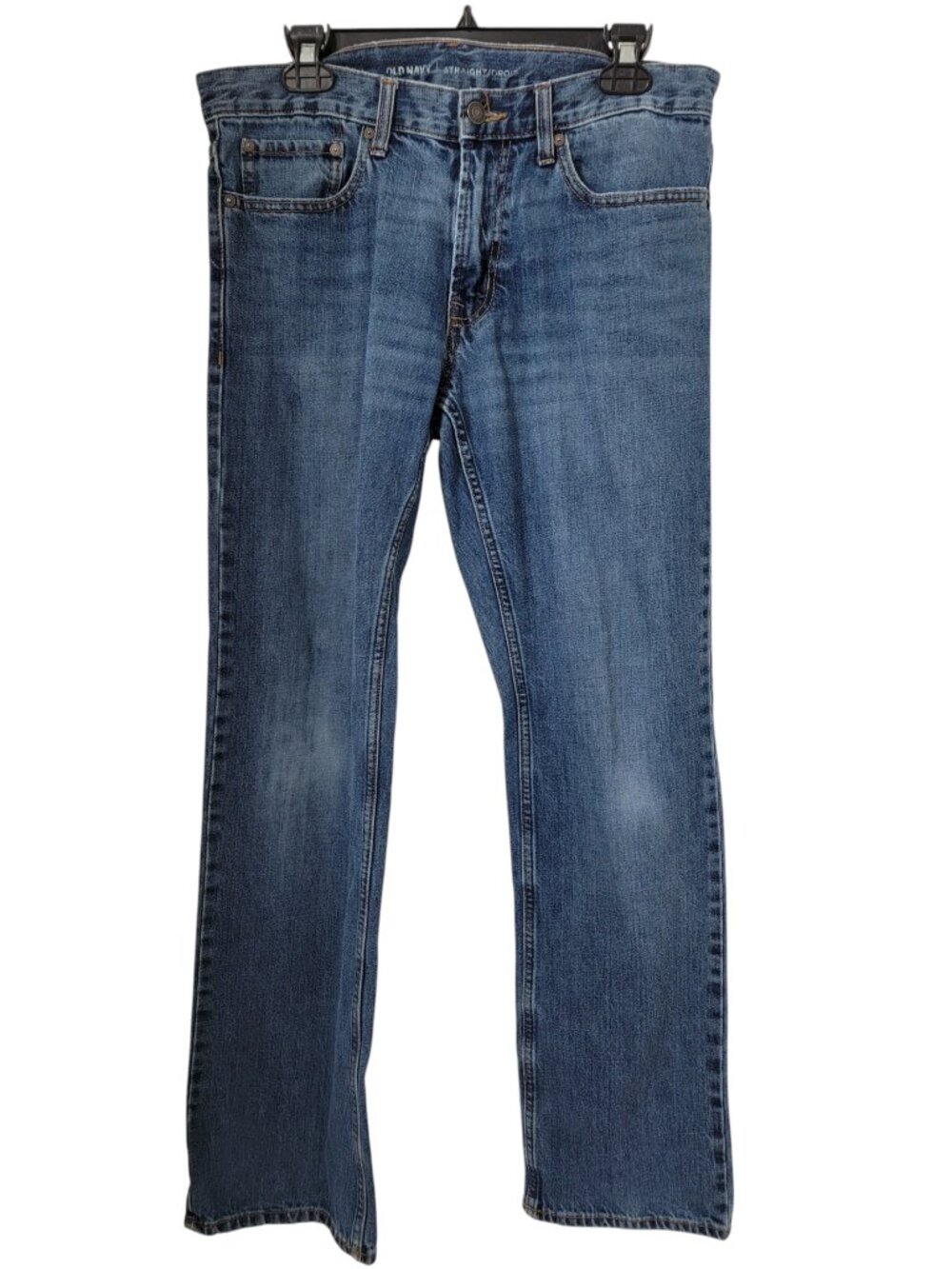 Old Navy Size 31x32 Straight Leg Denim Blue Jeans